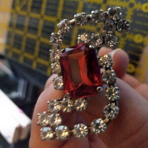 Vintage Crystal pin, W. Germany